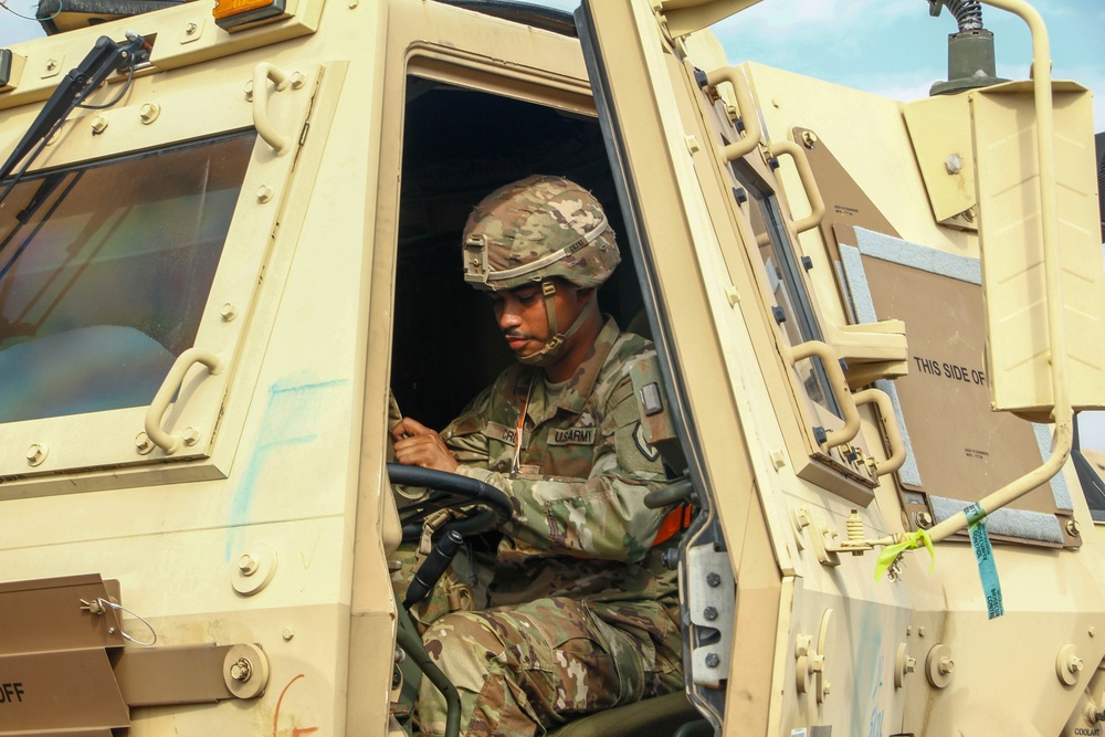 Port-to-Fort Convoy Operations in Darwin, Australia
