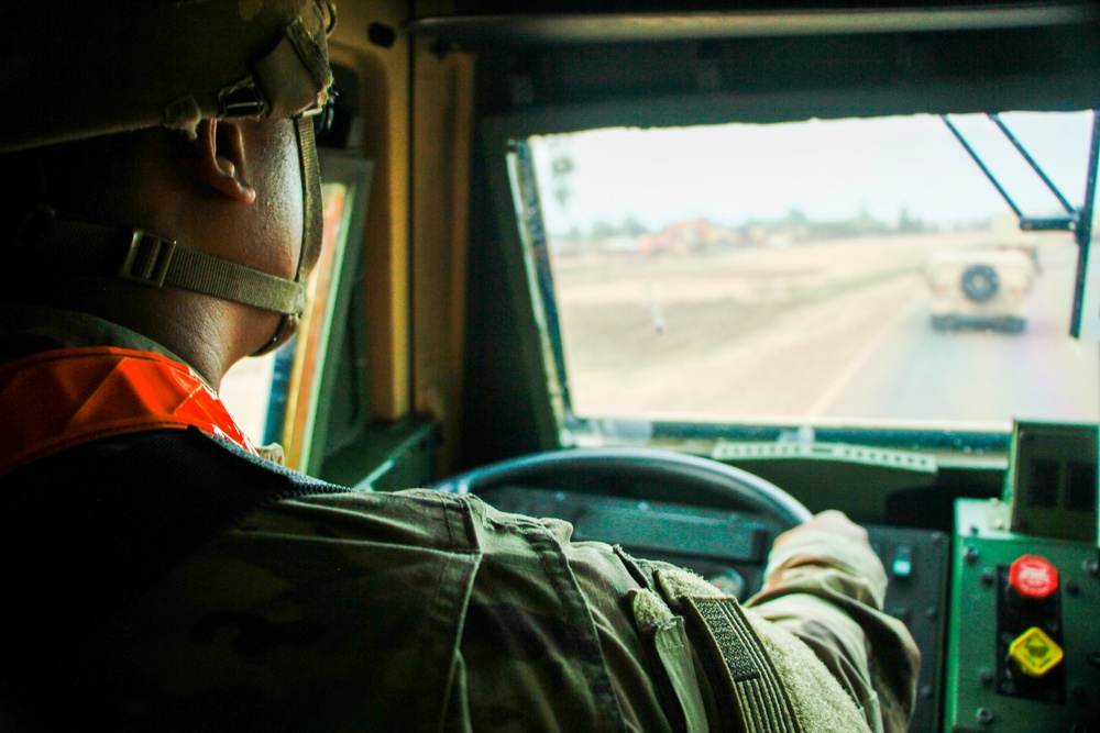 Port-to-Fort Convoy Operations in Darwin, Australia