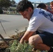 Ramage Sailor Helps Plant Trees