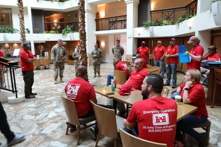 Meet some of the USACE Soldiers and civilians from Task Force RISEUP