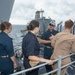 USS Normandy Conducts a Replenishment-at-Sea