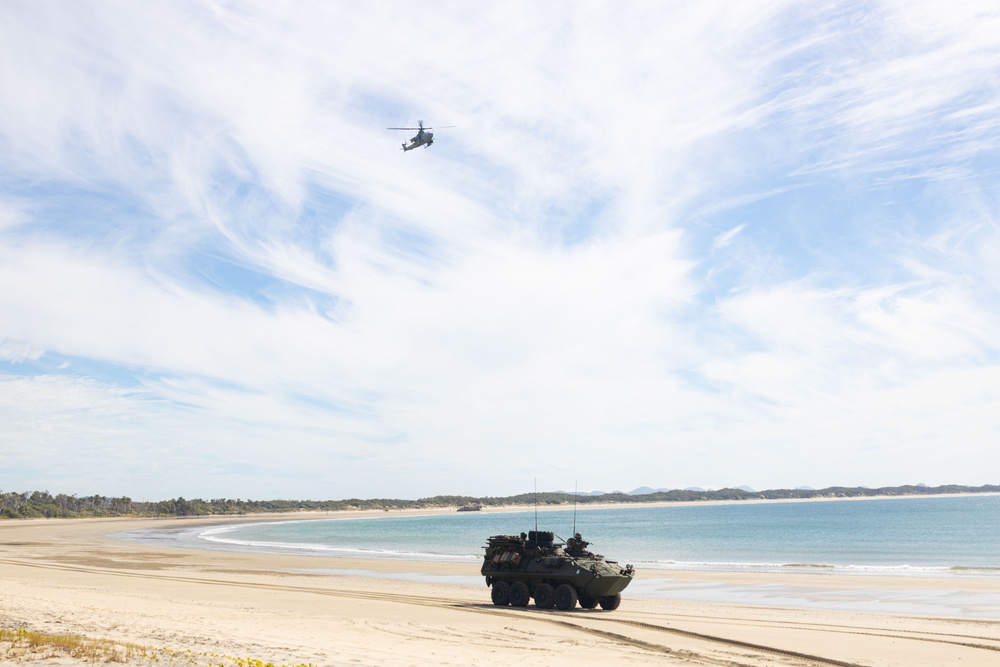 3rd LAR Patrols Shoal Water Bay Training Area