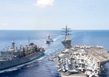 Carrier Strike Group 2 Hosts Italian Liaison Officers