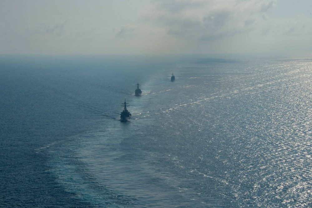 IKECSG Conducts a Simulated Strait Transit