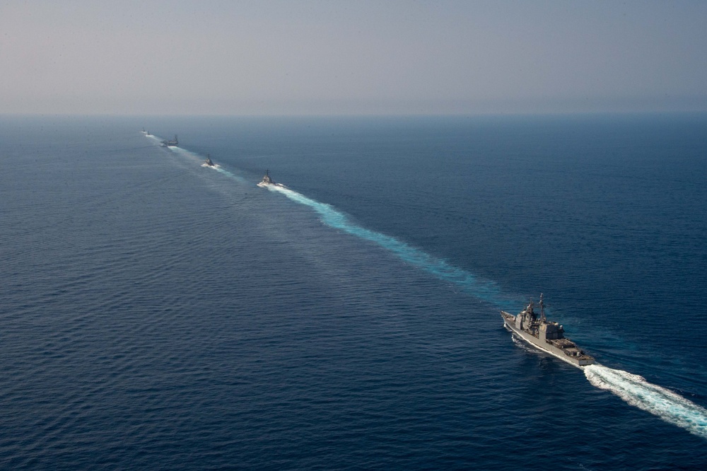 IKECSG Conducts a Simulated Strait Transit