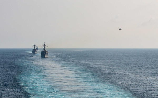 IKECSG Conducts a Simulated Strait Transit