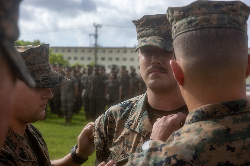 5th ANGLICO Promotion Ceremony