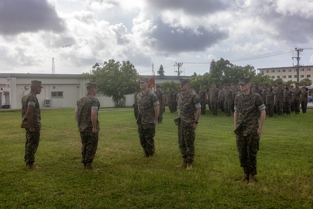 5th ANGLICO Promotion Ceremony