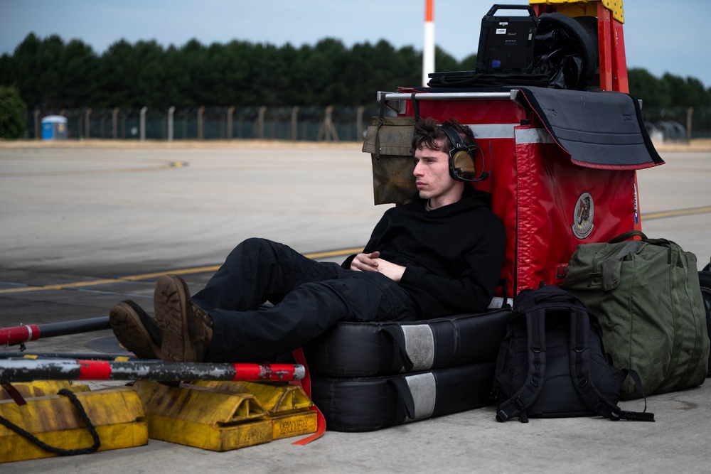 Faces behind the fleet; 494th routine maintenance