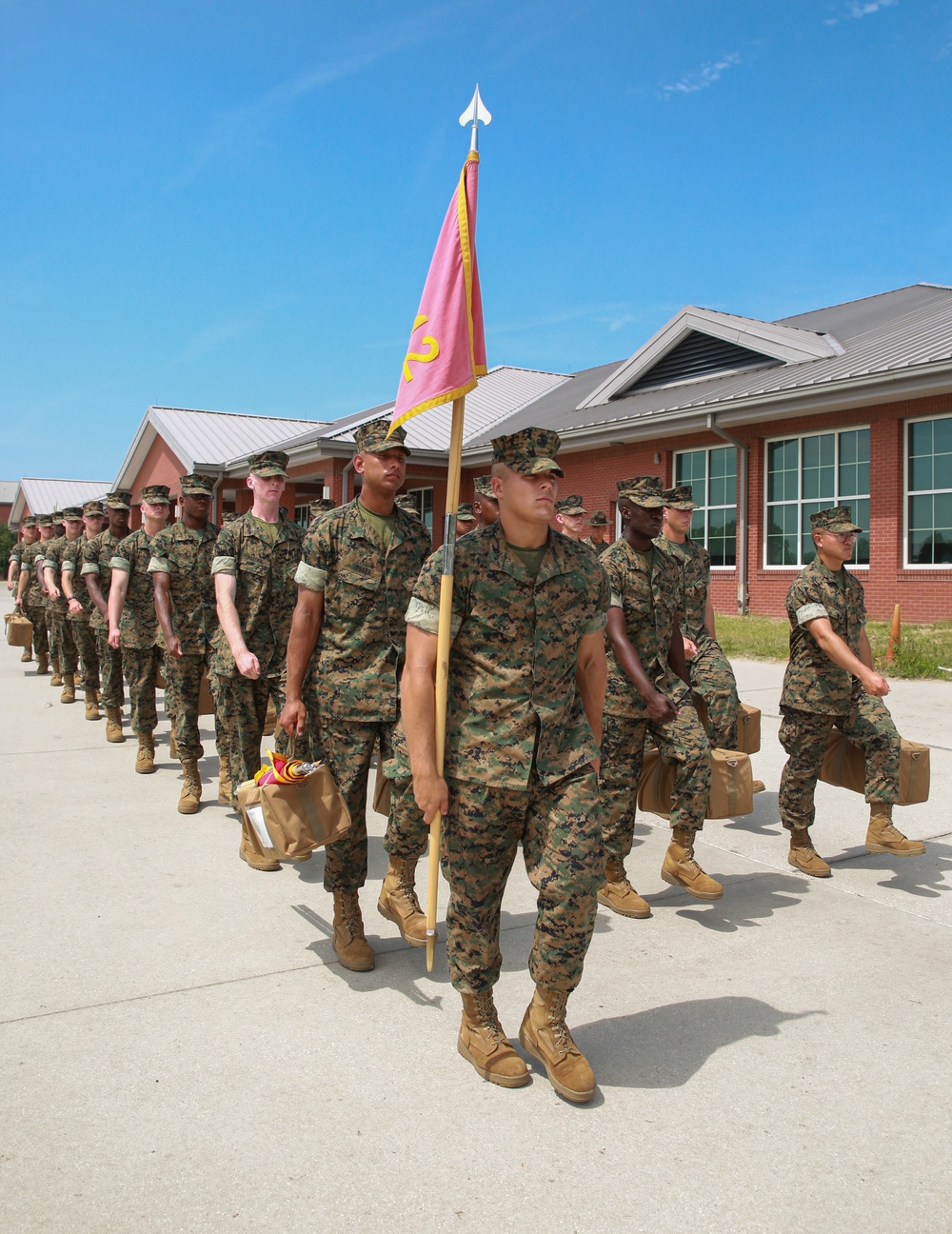 Kilo Company Practice Close Order Drill