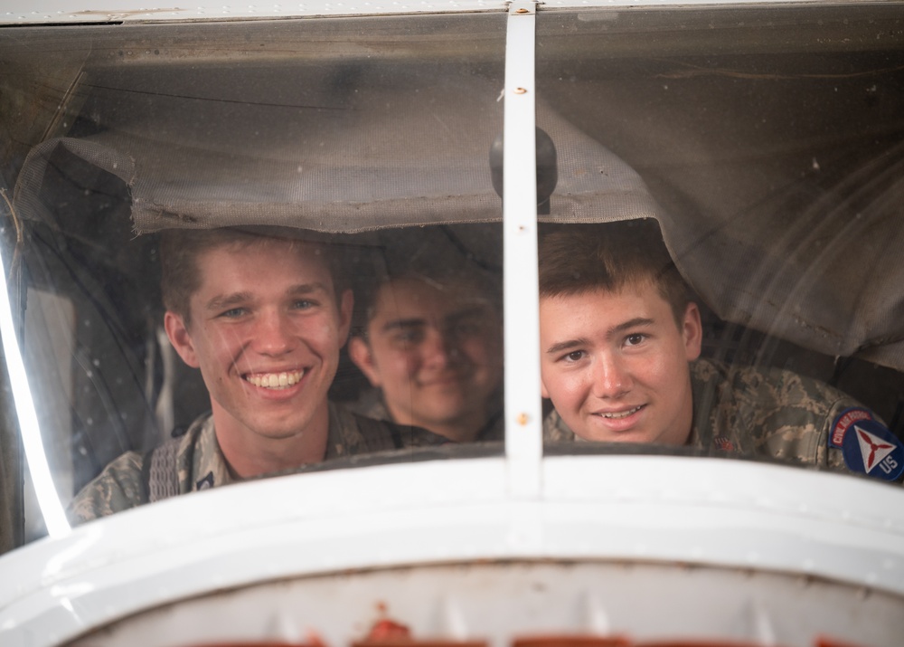 KMC Airmen host Civil Air Patrol cadets