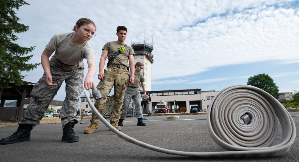 KMC Airmen host Civil Air Patrol cadets