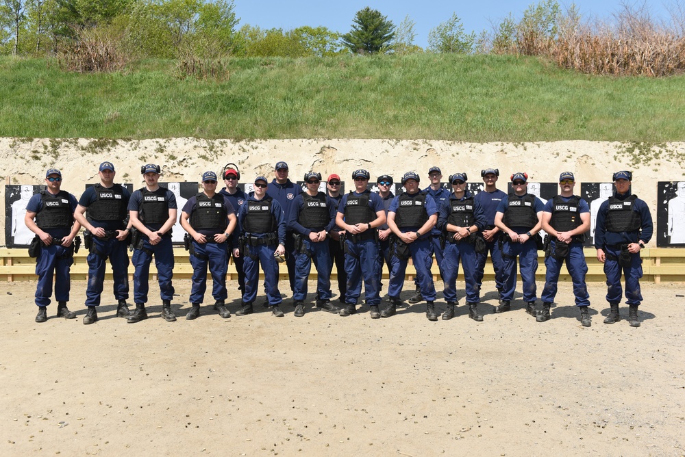 Coast Guard reserve members participate in Boarding Team College