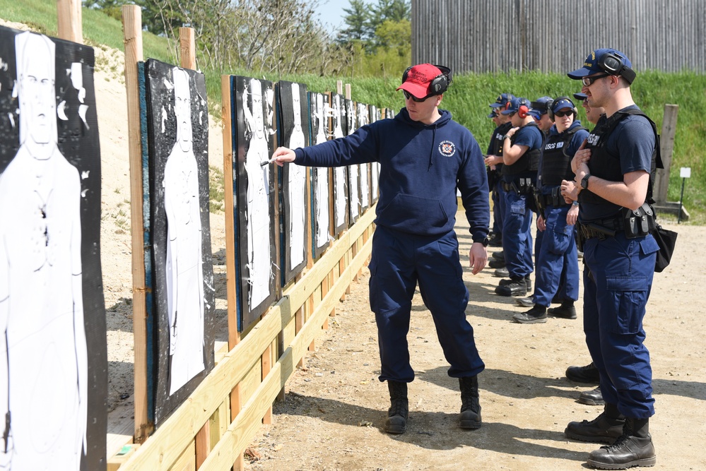 Coast Guard reserve members participate in Boarding Team College