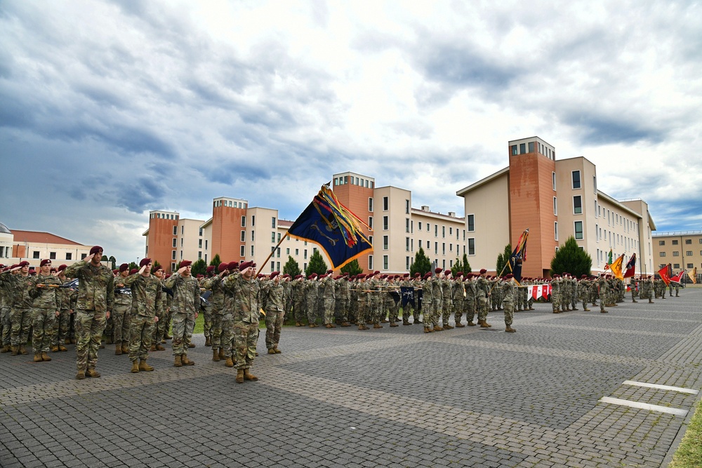 173rd Airborne Brigade Change of Command Ceremony