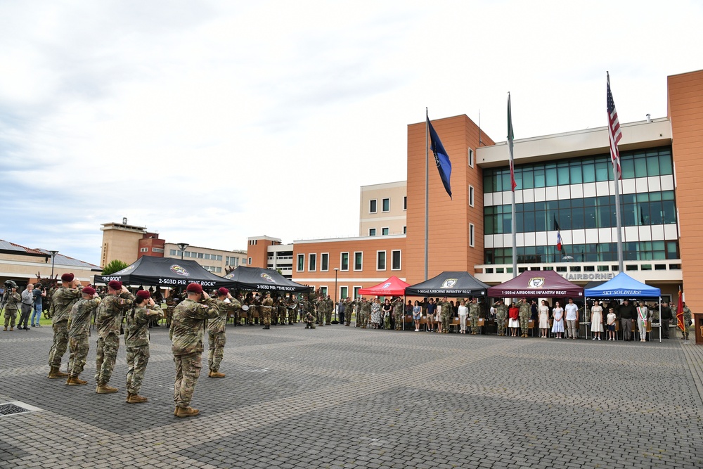 173rd Airborne Brigade Change of Command Ceremony