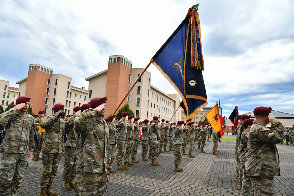 173rd Airborne Brigade Change of Command Ceremony