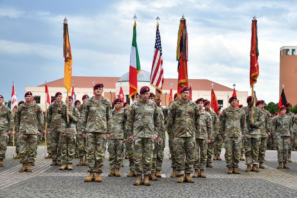 173rd Airborne Brigade Change of Command Ceremony