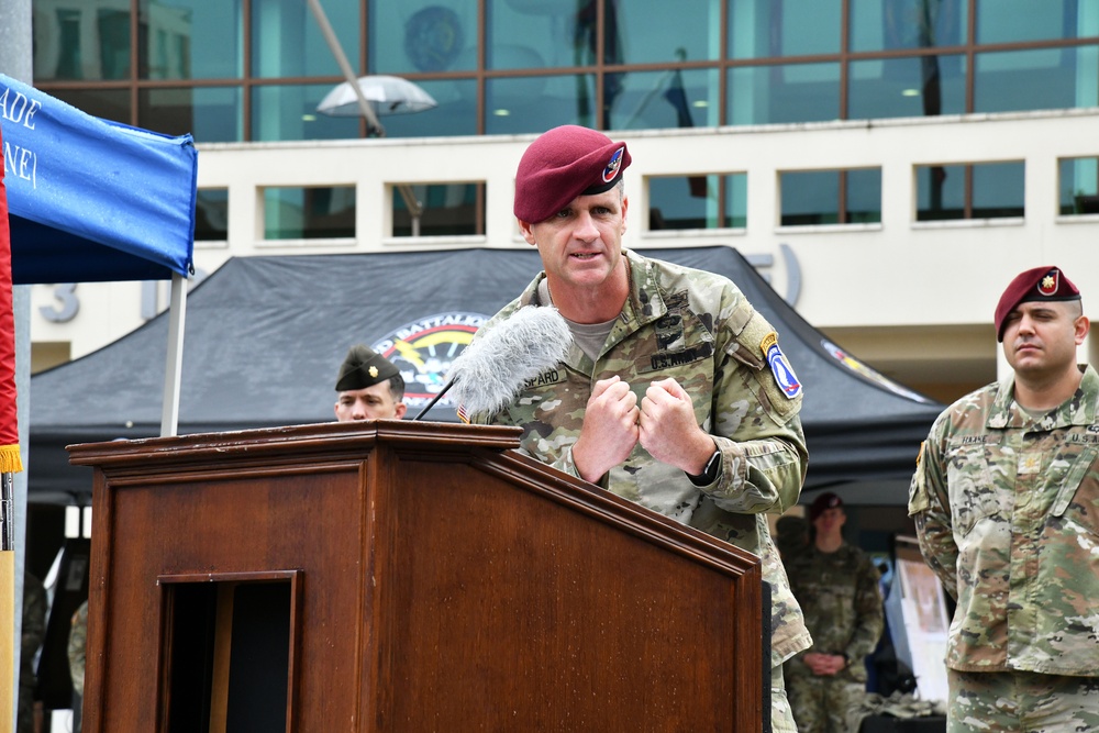 173rd Airborne Brigade Change of Command Ceremony