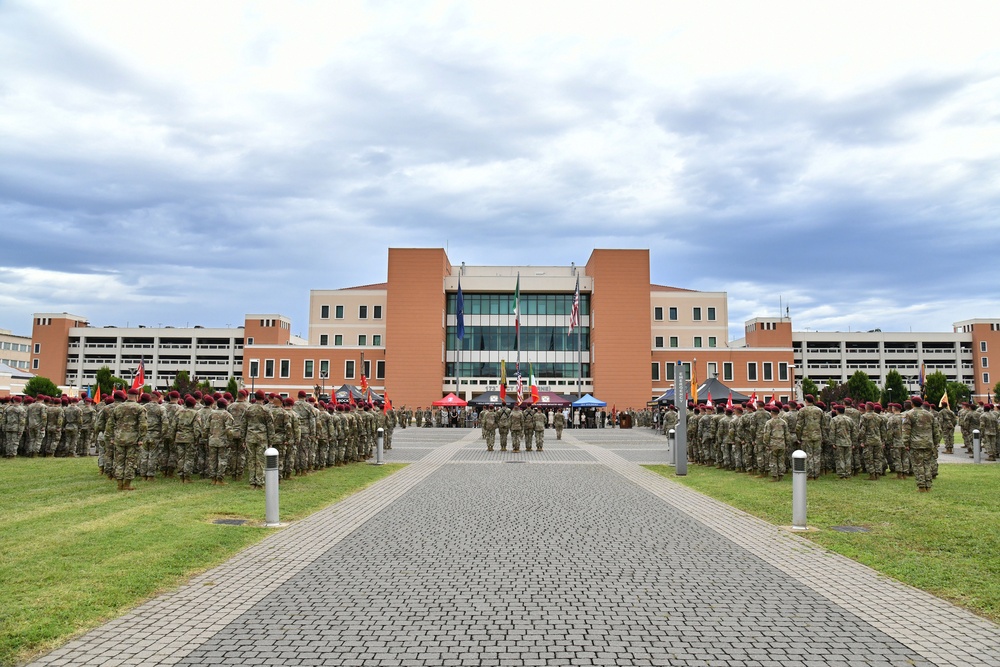 173rd Airborne Brigade Change of Command Ceremony