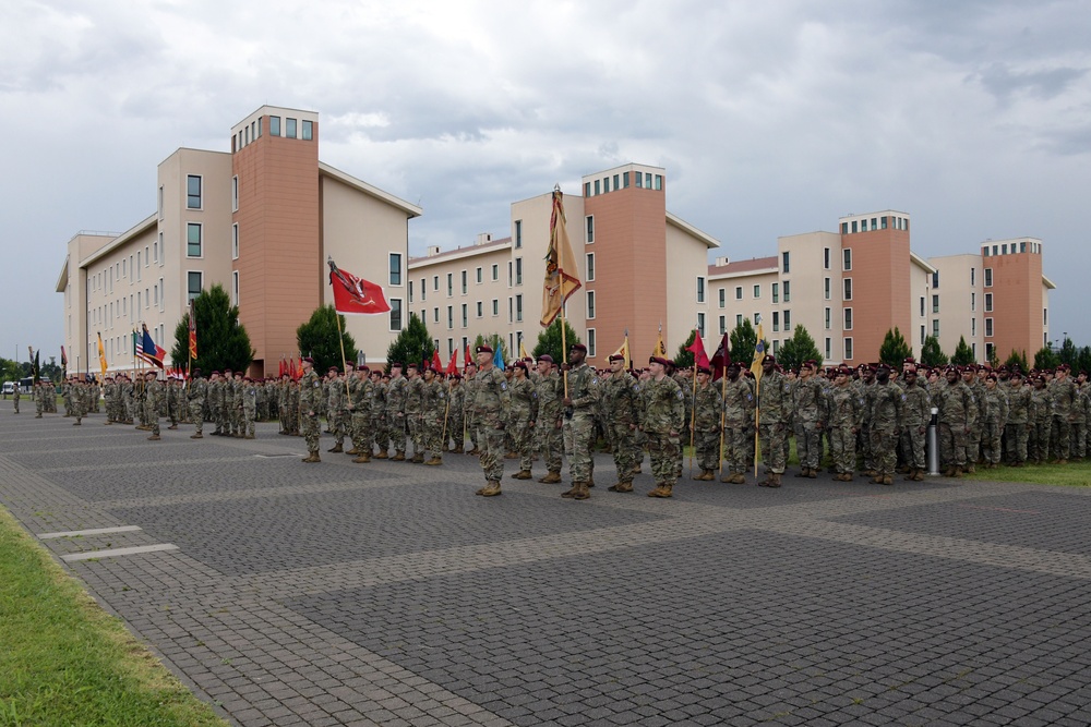 173rd Airborne Brigade Change of Command Ceremony