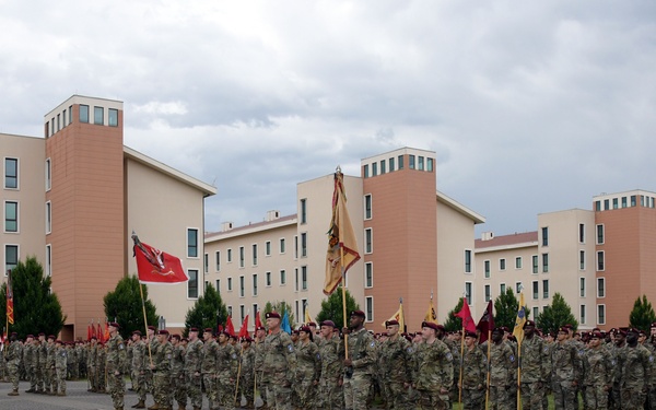 173rd Airborne Brigade Change of Command Ceremony