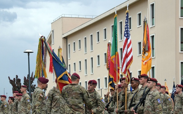 173rd Airborne Brigade Change of Command Ceremony