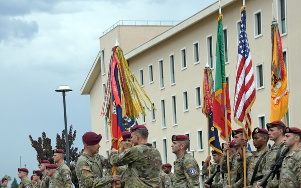 173rd Airborne Brigade Change of Command Ceremony