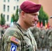 173rd Airborne Brigade Change of Command Ceremony