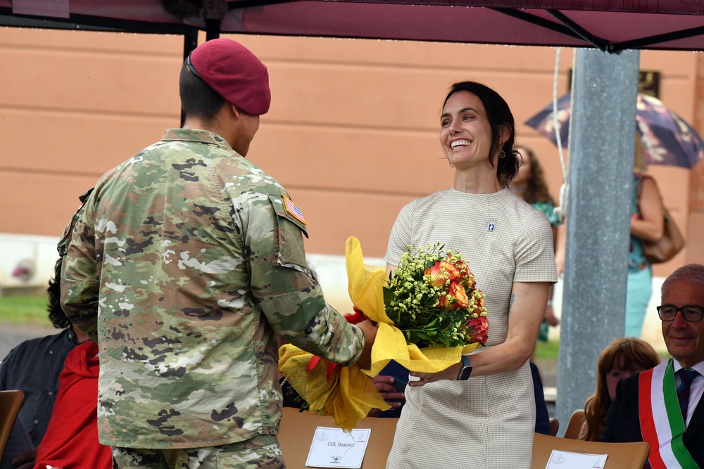 173rd Airborne Brigade Change of Command Ceremony