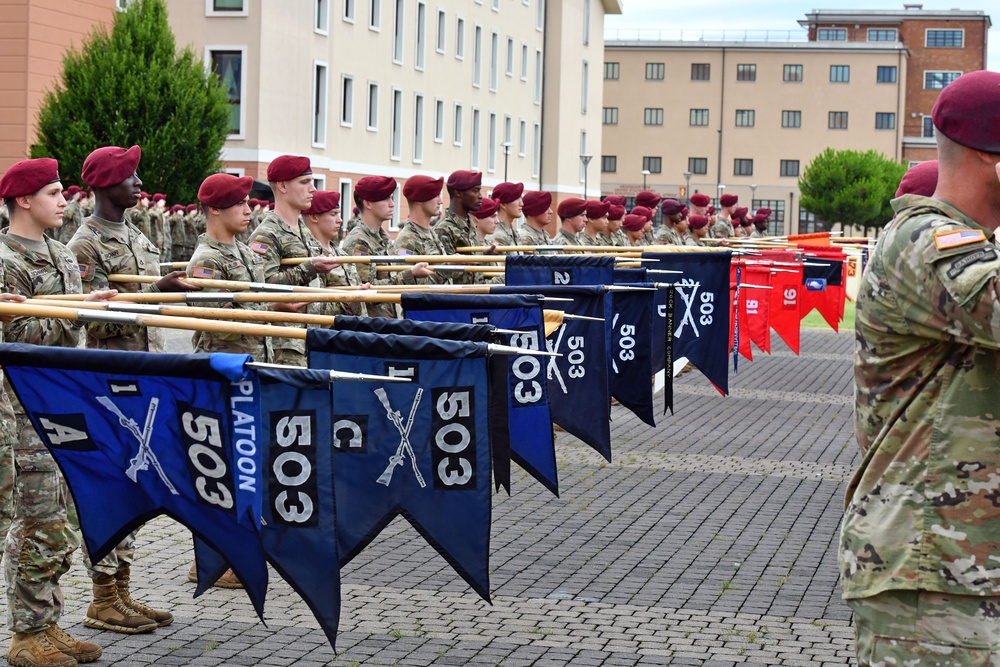 173rd Airborne Brigade Change of Command Ceremony