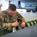 165th Maintainers work together with Kentucky ANG maintainers to complete inspection on C-130J during Air Defender 2023