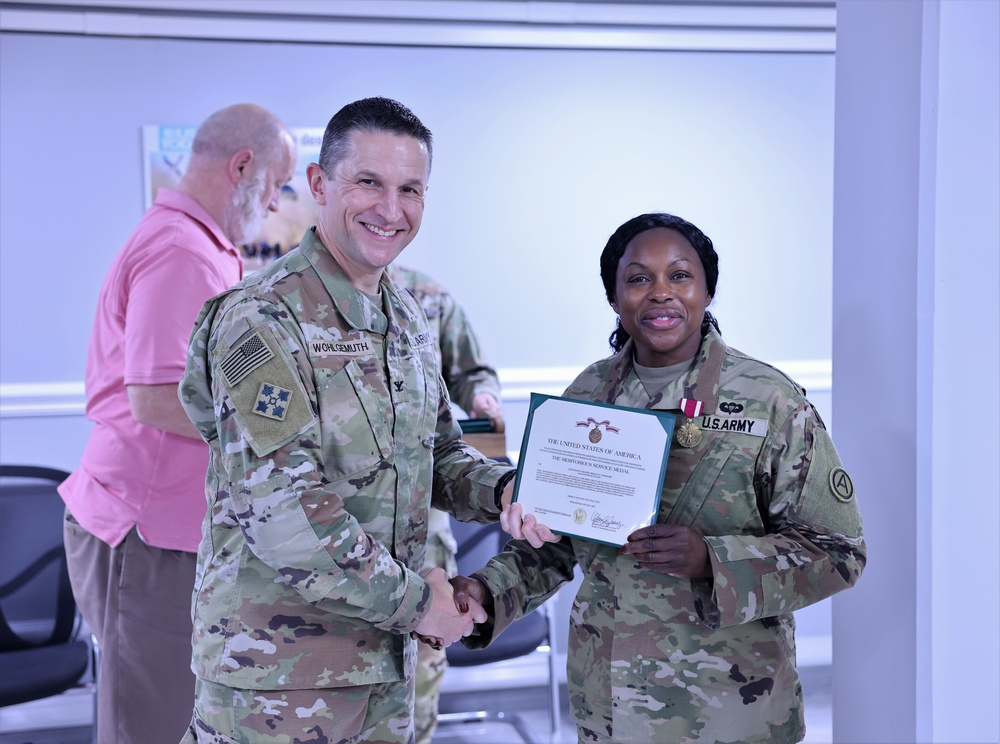 Awards for Area Support Group - Kuwait personnel, July 2023