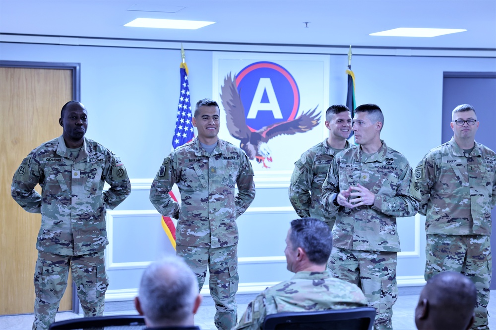 Awards for Area Support Group - Kuwait personnel, July 2023