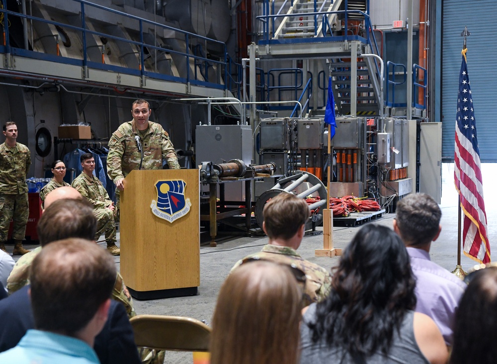 Breaux assumes command of 718th Test Squadron