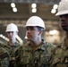 Midshipmen From U.S. Naval Academy Tour USS Tripoli