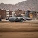 C-17 Globemaster lands at Las Palmas Air Base, Peru