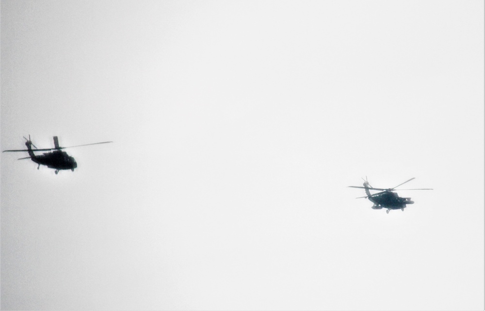 June 2023 UH-60 Black Hawk training at Fort McCoy