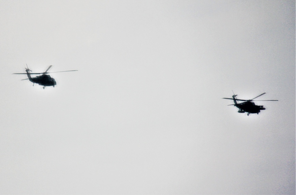 June 2023 UH-60 Black Hawk training at Fort McCoy