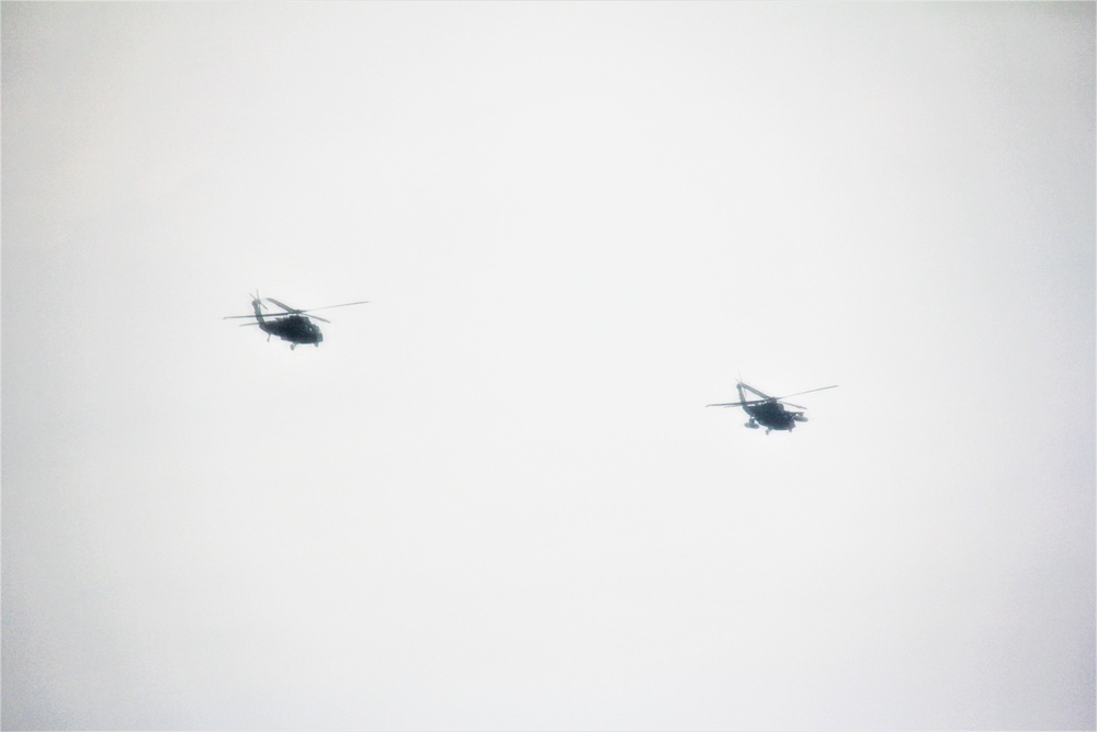 June 2023 UH-60 Black Hawk training at Fort McCoy