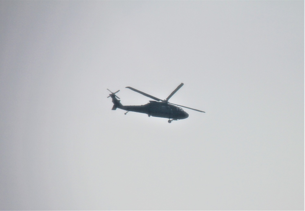 June 2023 UH-60 Black Hawk training at Fort McCoy