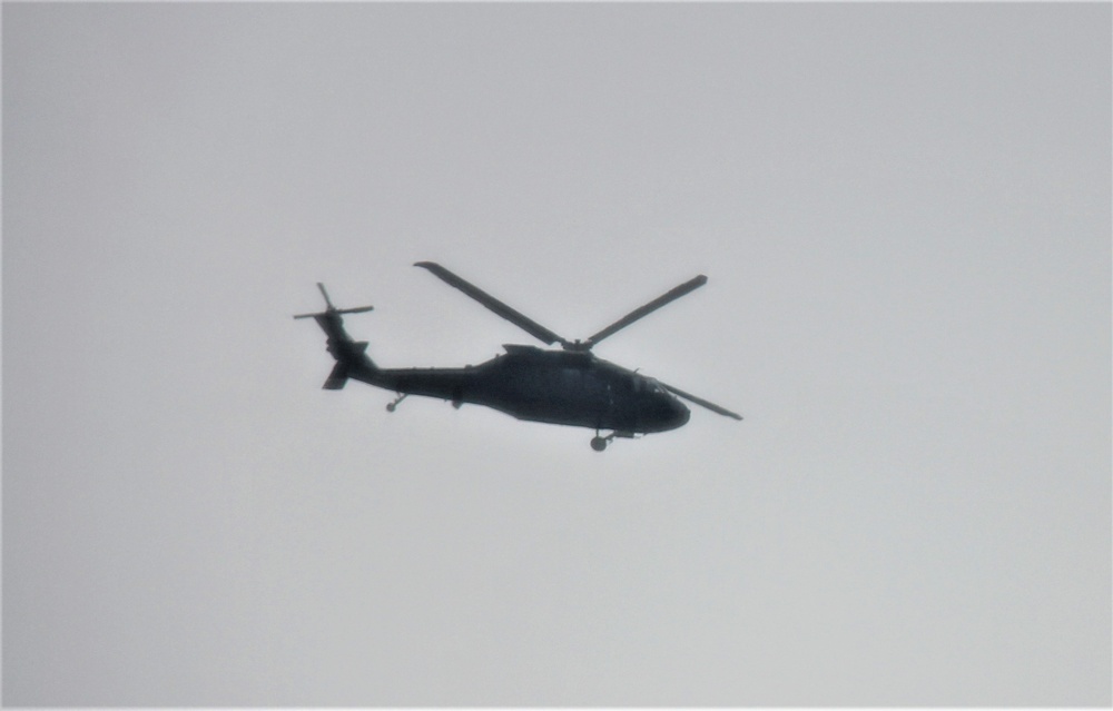 June 2023 UH-60 Black Hawk training at Fort McCoy