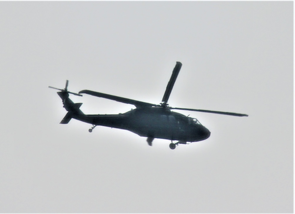 June 2023 UH-60 Black Hawk training at Fort McCoy