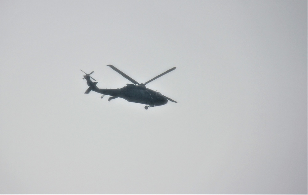 June 2023 UH-60 Black Hawk training at Fort McCoy
