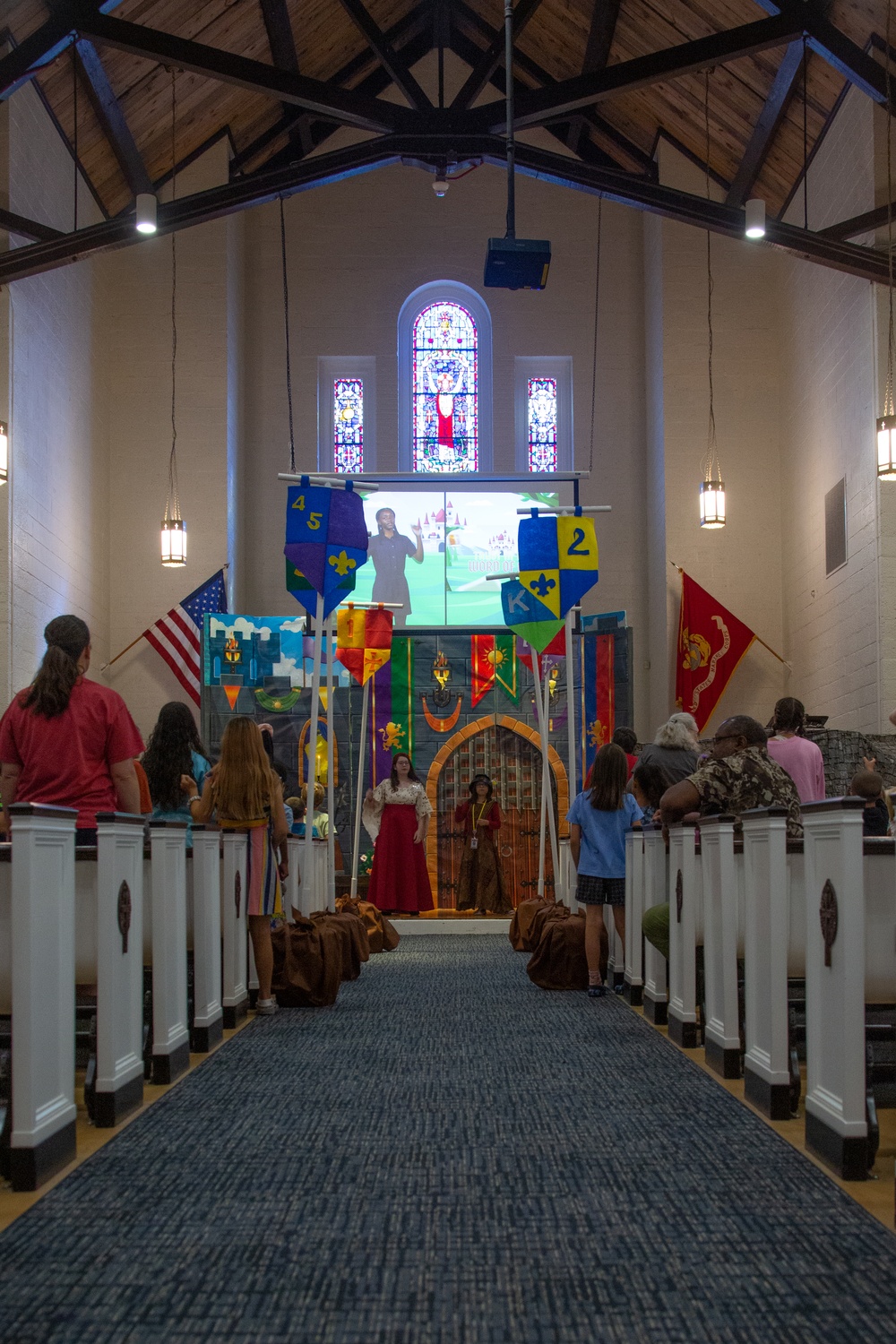 Vacation Bible School held at Protestant Chapel on MCB Camp Lejeune