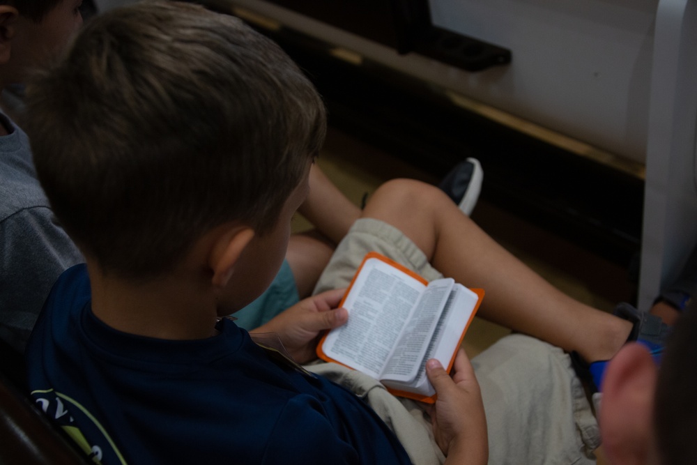 Vacation Bible School held at Protestant Chapel on MCB Camp Lejeune