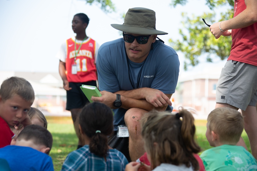 Vacation Bible School held at Protestant Chapel on MCB Camp Lejeune