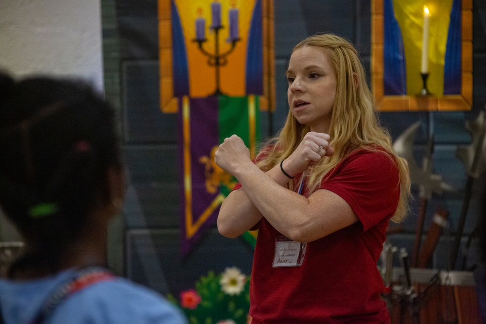 Vacation Bible School held at Protestant Chapel on MCB Camp Lejeune