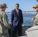 Assistant Secretary of the Navy Franklin R. Parker visits MSRON 1