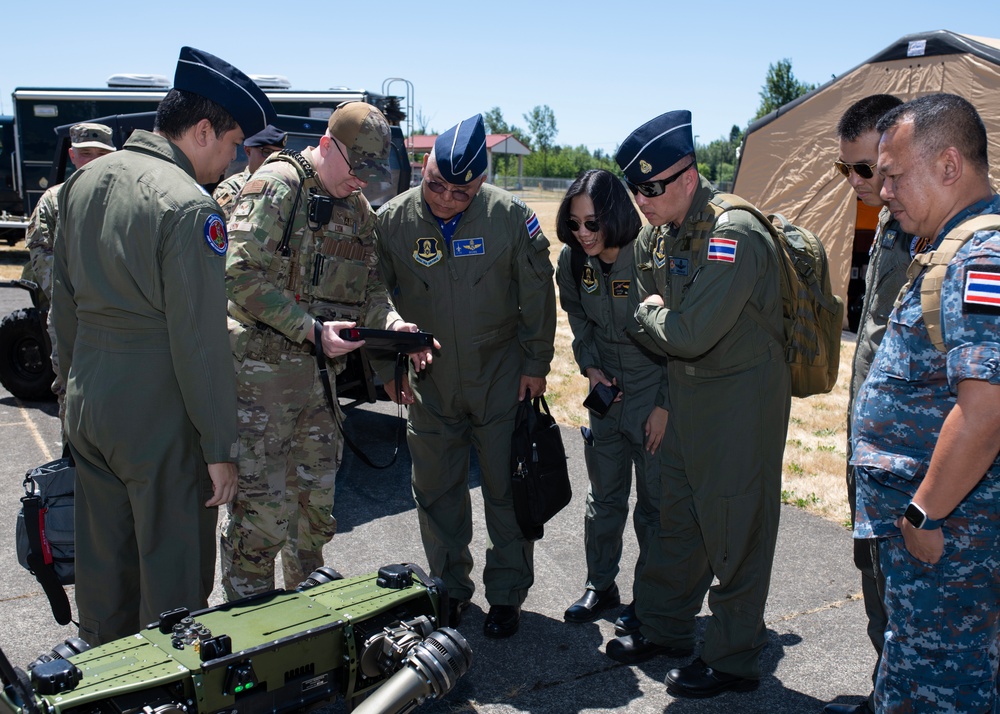 Royal Thai Air Force tours PANG ahead of Joint Exercise